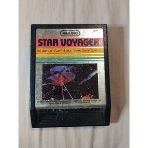 Star Voyager for Atari 2600 - Tested & Works - Vintage 1982